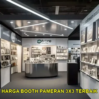 harga booth pameran 3x3 terbaik